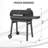 Feasto Charcoal Grill With Grill Cart