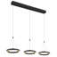 1 - Light Matte Black LED Pendant