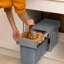 Ambach Pull Out/Under Counter Rubbish Bin-443193678-443193679