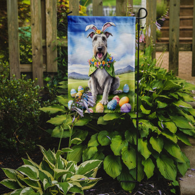 Easter Egg Hunt Double Sided 15.5'' H x 11.25'' W Polyester Easter Garden Flag