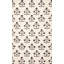 Tapis oriental crème en laine tissé à plat à la main Evah