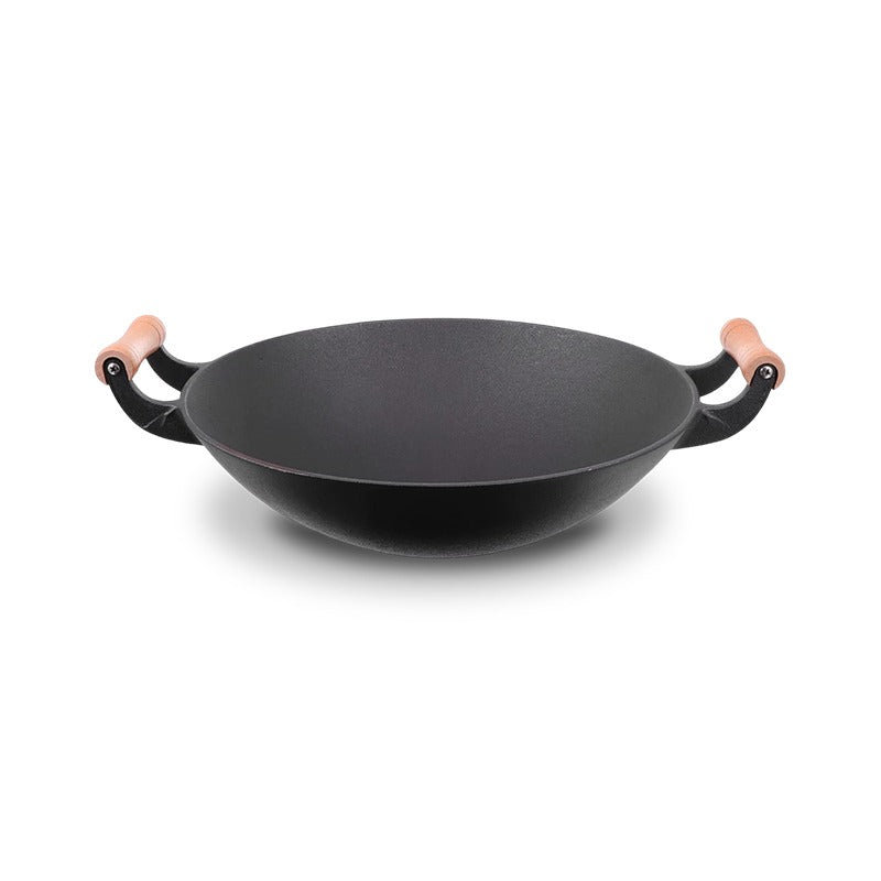 Cast Iron Wok - 32cm 