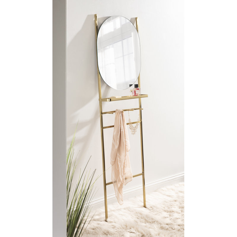Miroir de salle de bain Vesey, Or
