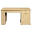 Bureau cannelé moderne de 55 po avec armoire de rangement et tiroirs (sans la chaise)-443567277