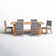 Seras Rectangular 6 - Person Outdoor Dining Set