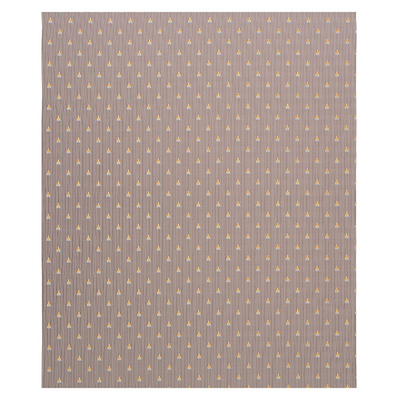 Ludus Stripe Fabric, Brown/ Neutral