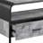 Raziela Concrete  TV Stand