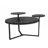 Modern Coffee Table With Two Display Shelve