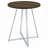 Round 35-inch Pub Height Bistro Bar Table