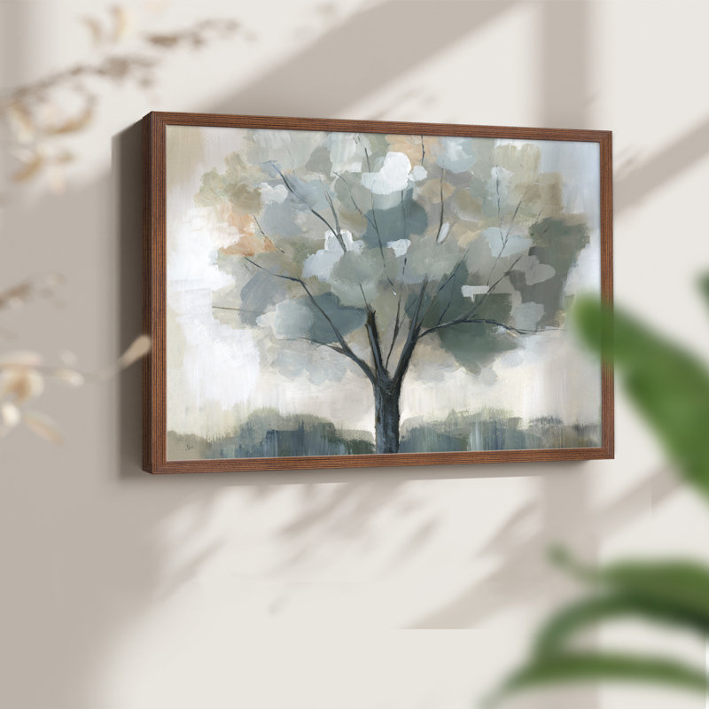 Summer Sentinel -Framed Print - Restickable, 8" H x 10" W, Walnut