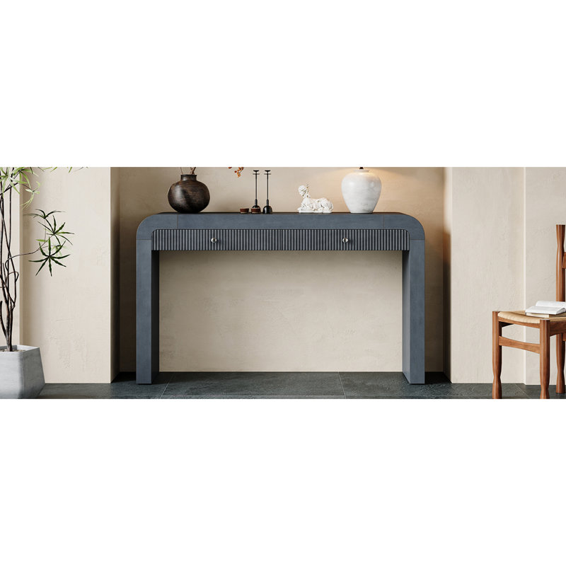 Console Rustic, Bleu marine foncé