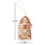 Felted Dutch Townhouse Holiday Shaped Ornament