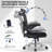 500lbs Big and Tall Ergonomic Mesh Office Chair with Adjustable Headrest and Lumbar Support