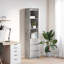 Highboard 37.5X35x180 Cm Engineered Wood-1424353853