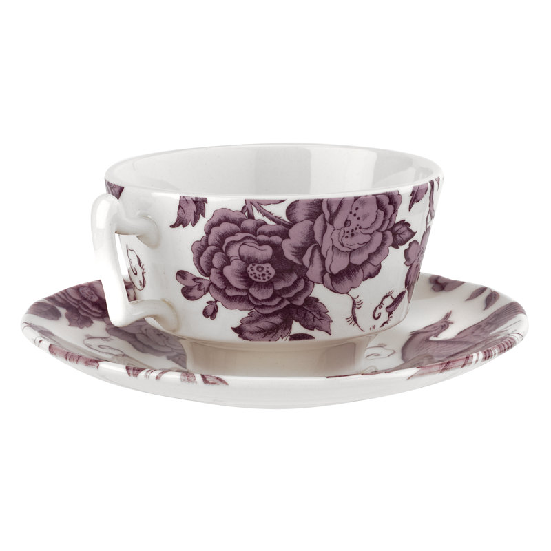 Kingsley Teacups & Saucers, White