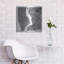 Art mural en métal «New York Map Black» par Laura Marshall-102873102