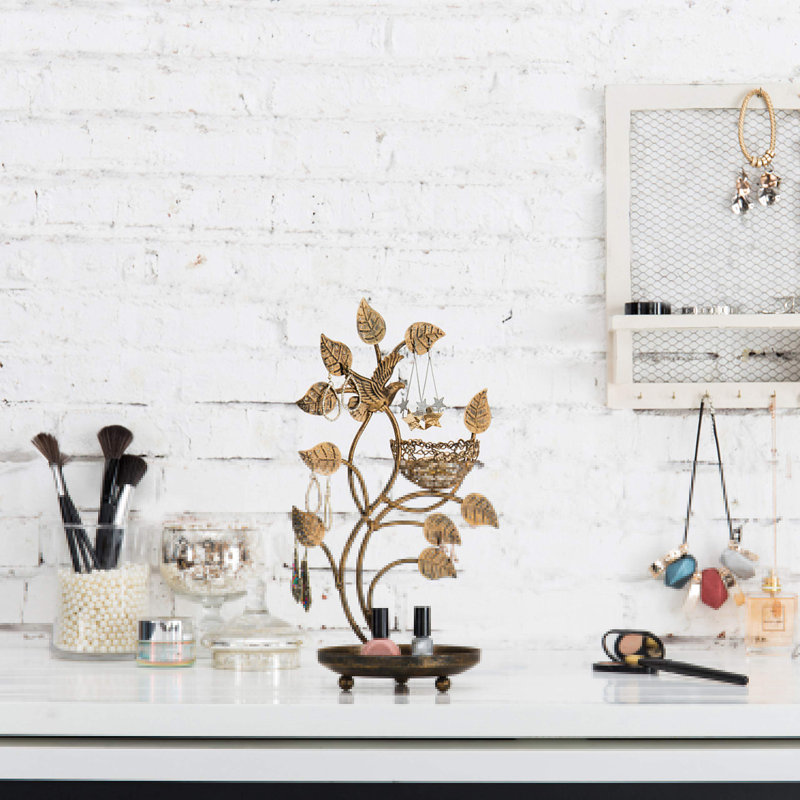 Tree & Bird Nest Jewellery Stand