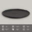 Bio Stoneware Matte Black Dinner Plate, 11.42" (Set of 6)