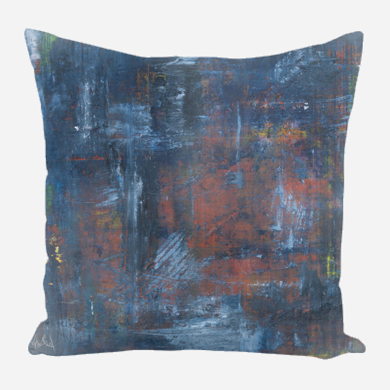 Linen Square Pillow Cover & Insert, 19" x 19"