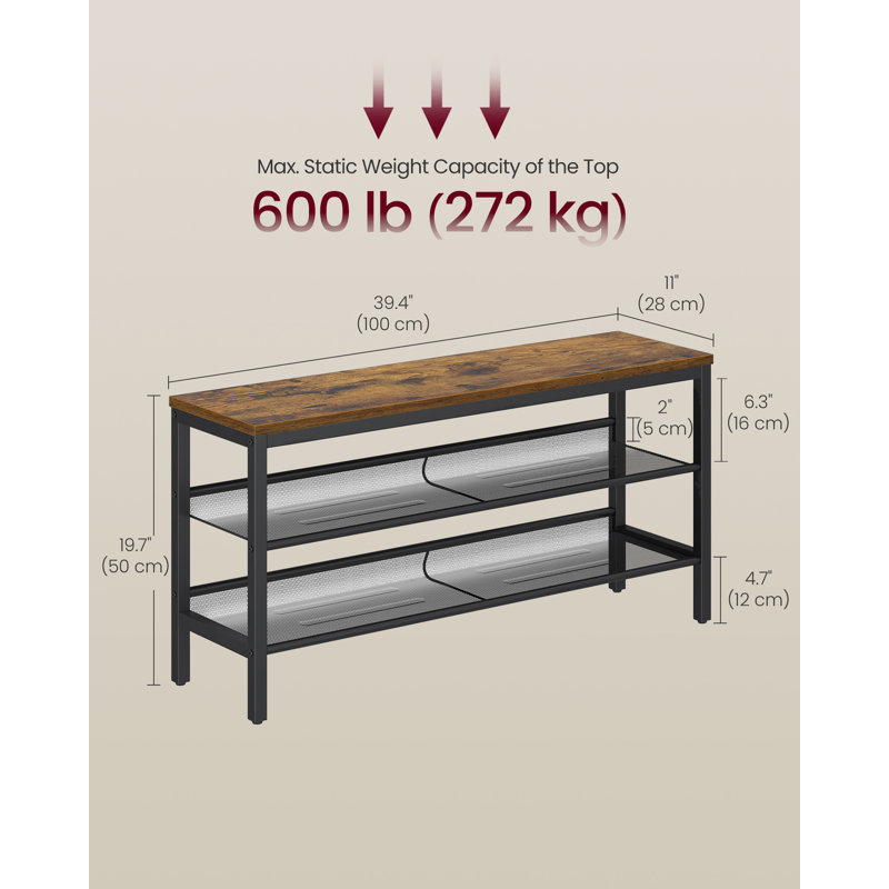 12 Pair Shoe Rack