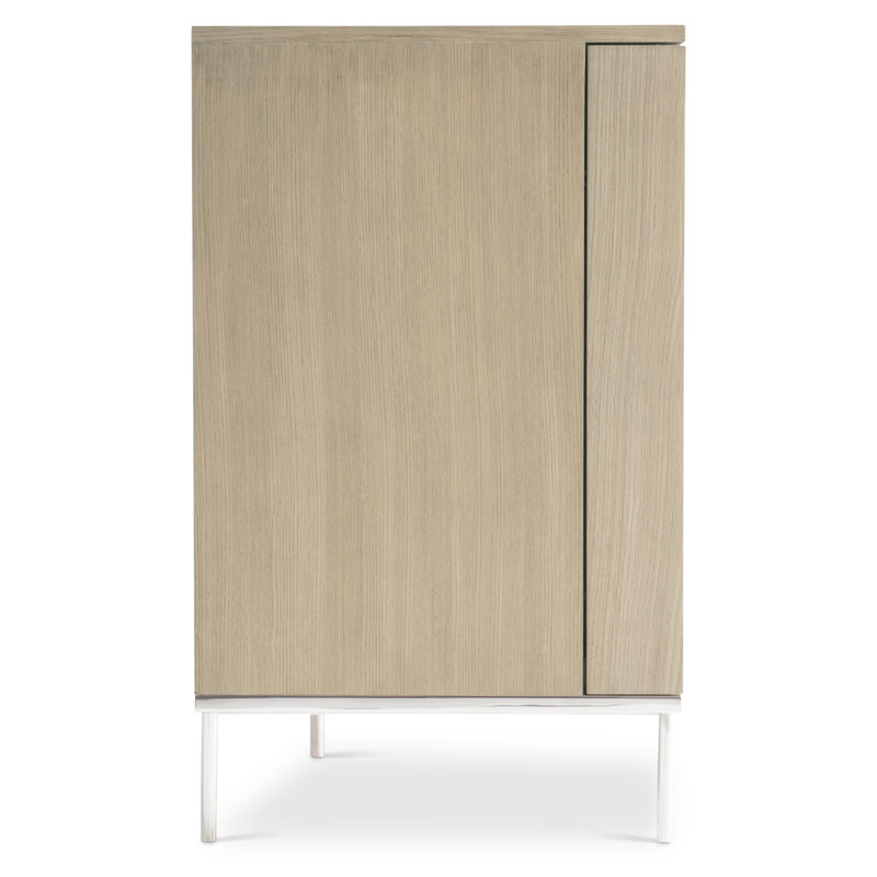Modulum 75'' Brown and White Solid Wood Sideboard