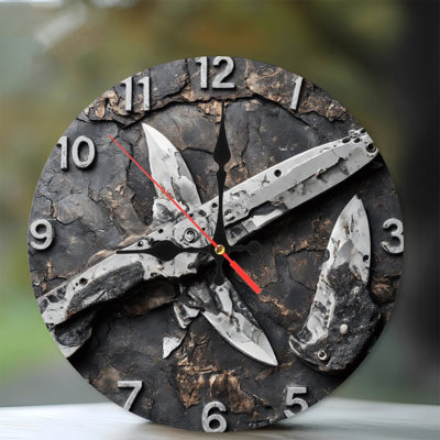 Horloge avec aiguilles