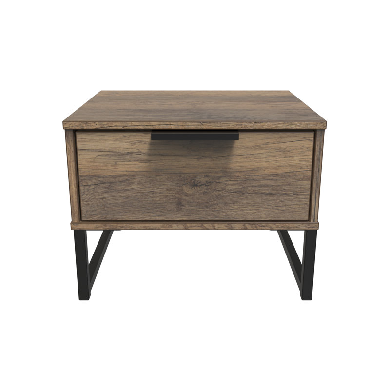 45cm W Manufactured Wood Bedside Table