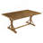 6PCS Farmhouse Dining Set, 72-Inch Wooden Rectangular Table With 4 Upholstered Chairs & Bench-2051542088