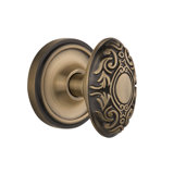 Classic Rosette with Victorian Door Knob