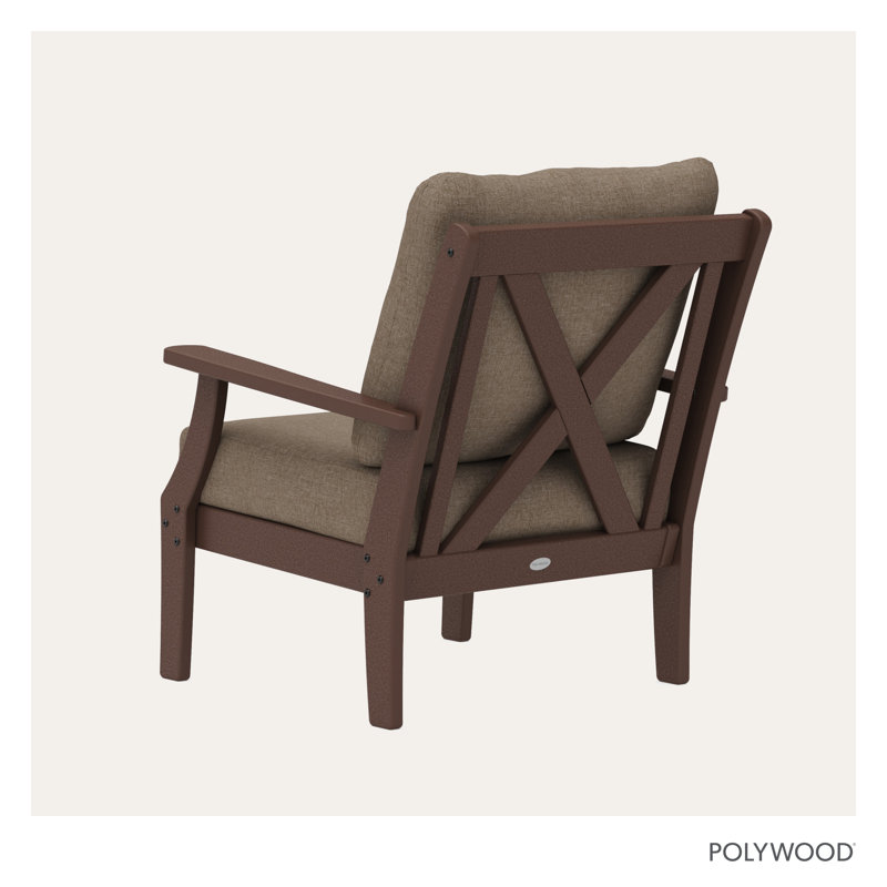 Fauteuil Braxton, Revolution® épicé brun, Beige foncé