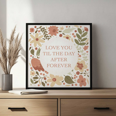 Love You by Molly Mattin Art Print