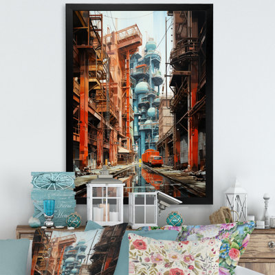 Kleper Factories Industrial Harmony II, reproduction d'art sur toile