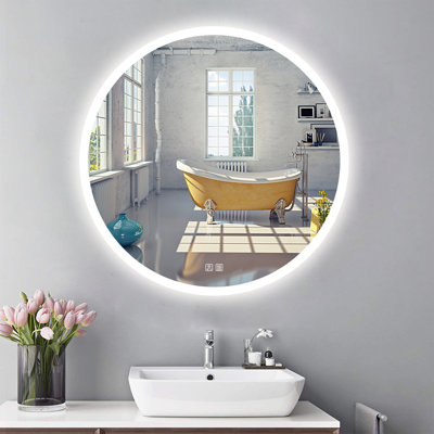 Naliyah Round Wall Mirror
