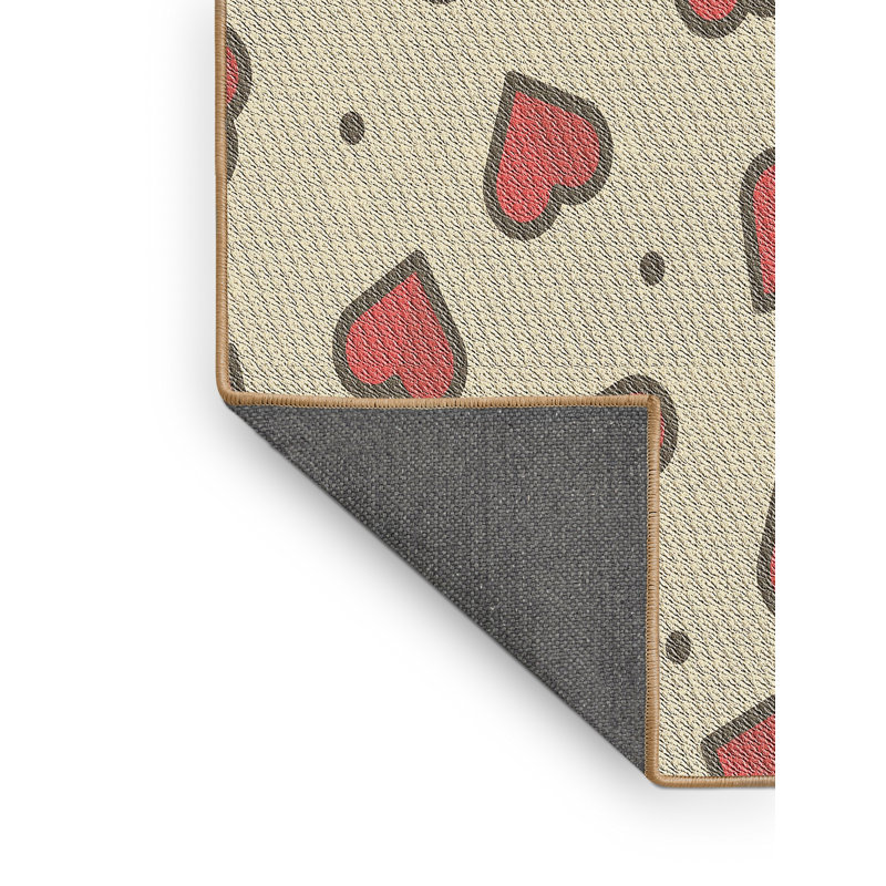 Tapis beige Tarboro, Rectangle 5 pi x 7 pi