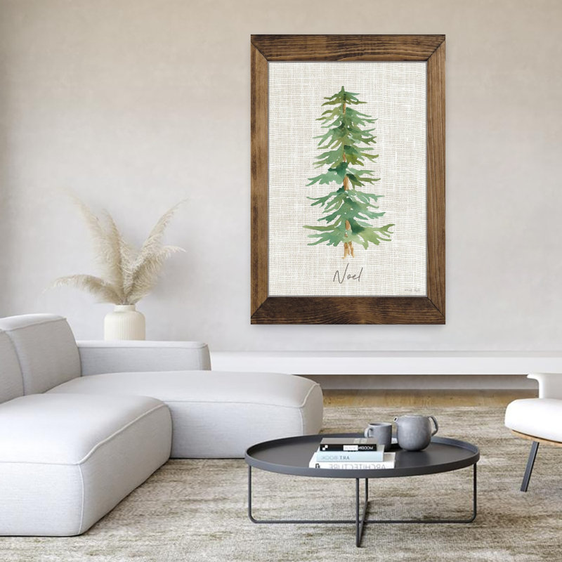 Art contemporain de Noël arbre de Noël abstrait, H 60 po x l 40 po