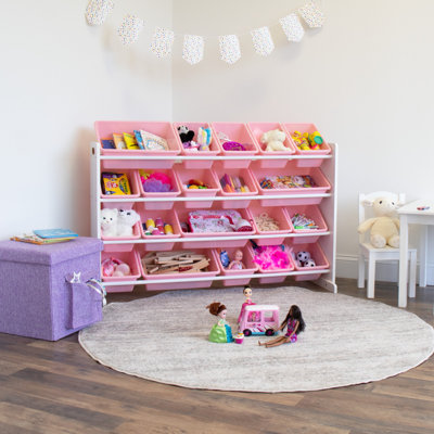 Eveleth Toy Organizer with Bins