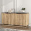 Armoire de rangement en rotin
