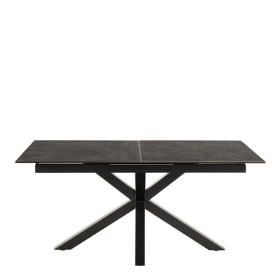 Harrisonburg Extendable Metal Base Dining Table
