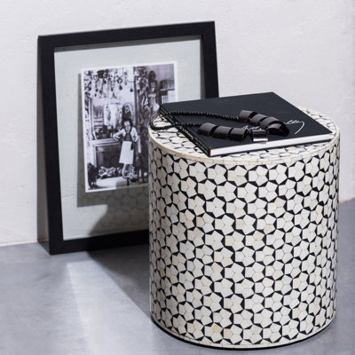 Neva Block Round Side Table