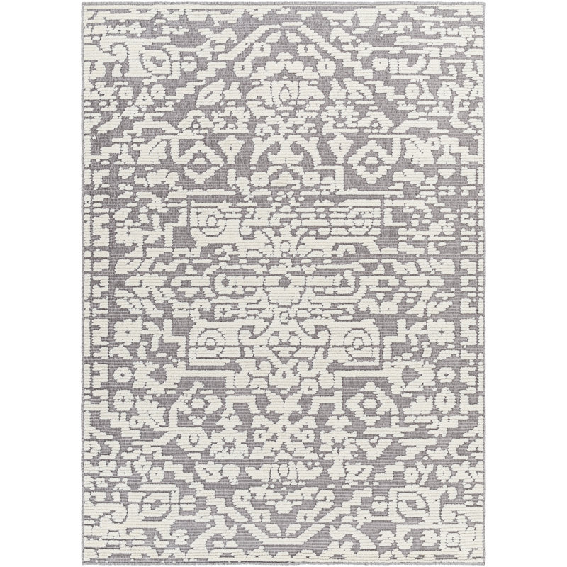 Oriental Indoor Rug, Rectangle 3'3" x 5'