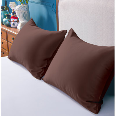 Taie d'oreiller en satin