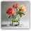 «Roses in Glass I», art mural sur toile tendue