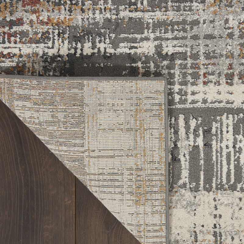 Dolson Abstract Indoor Rug, Rectangle 5'3" x 7'3"