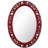 Hillpoint Traditional Ornate Oval Beveled Accent Mirror-445327736