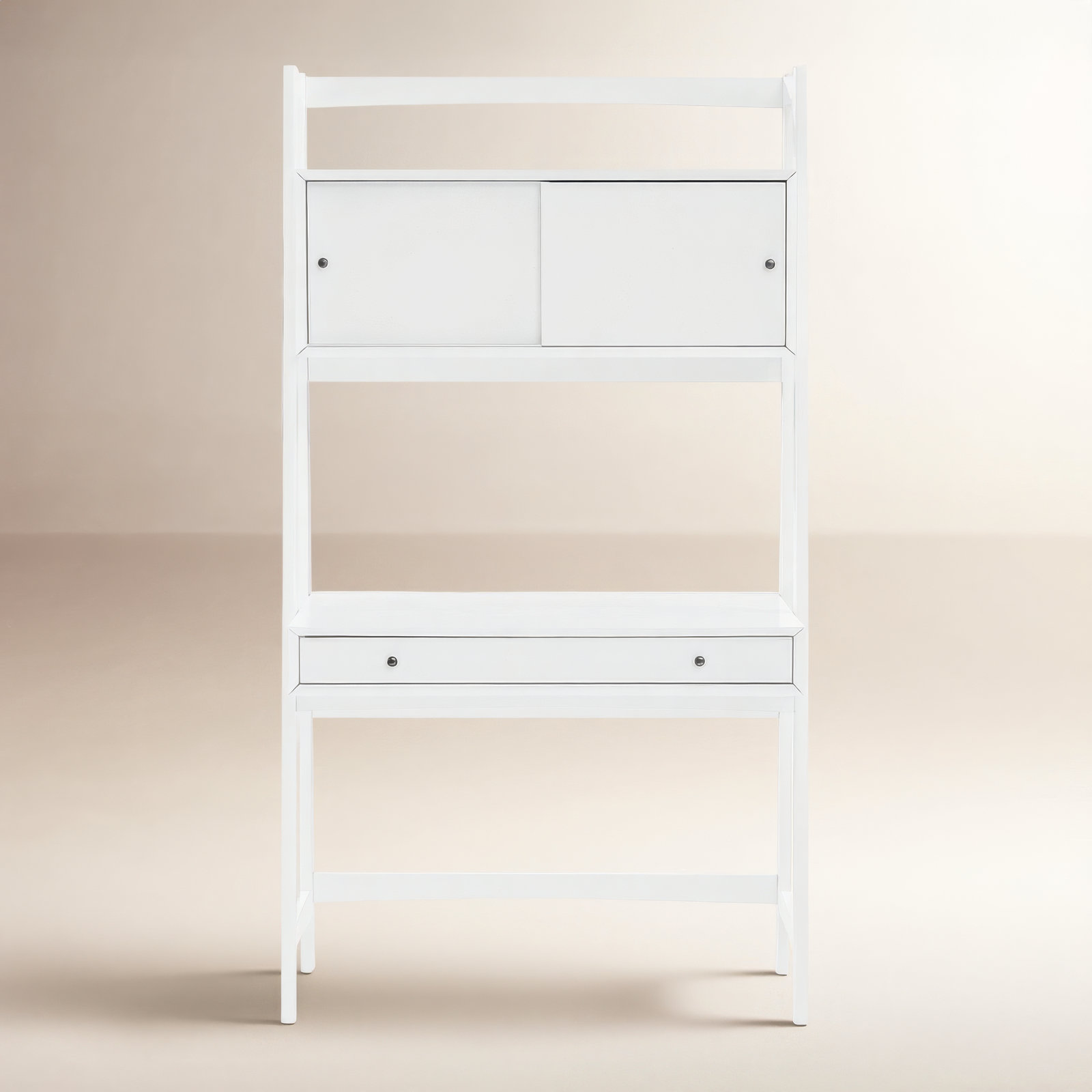 Stiles Leaning / Ladder Desk, White