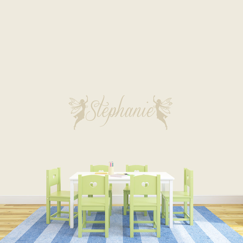 Décalcomanie murale personnalisée fairs, Beige, Oui