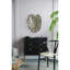 Décoration murale feuille d'or 24,8 x 17,3 x 2 po Monstera