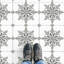Riviera Octagon Antibes Verde avec Taco 7-7 / 8 po X 7-7 / 8 po Carreau de porcelaine pour plancher et mur-112666032