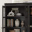 Armoire garde-manger H 47,2 po avec 4 portes en verre