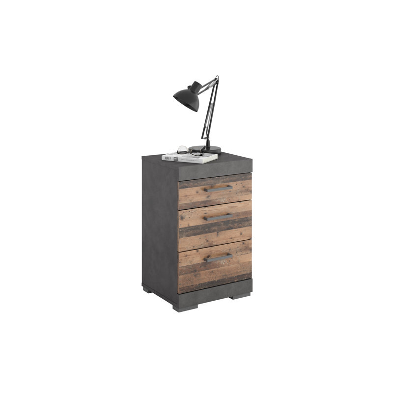 Aldwick 40.2cm W Manufactured Wood Bedside Table